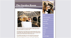 Desktop Screenshot of gardenroomwedding.com